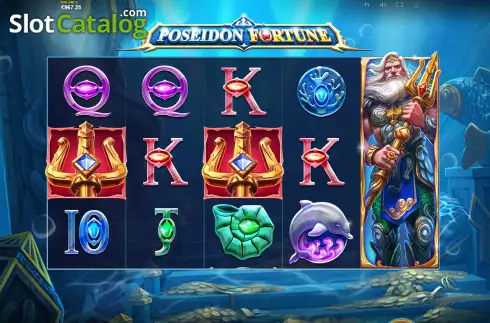Free Spins Win Screen. Poseidon Fortune (Cayetano Gaming) slot