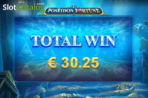 Total Win in Free Spins Screne. Poseidon Fortune (Cayetano Gaming) slot