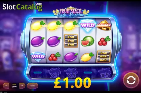 Bildschirm3. Fruit Stack Cash Machine slot