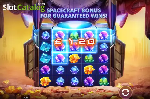 Skärmdump4. Golden Planet (Cayetano Gaming) slot