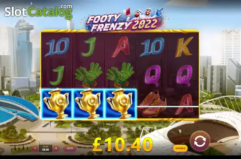 Skärmdump3. Footy Frenzy 2022 slot