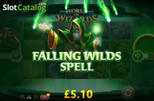 Gameplay Screen 4. World Of Wizards slot