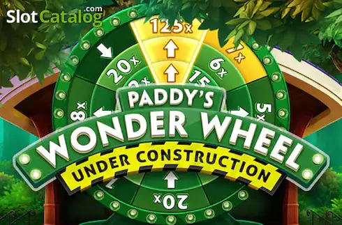 Paddy's Wonder Wheel: Under Construction Logo