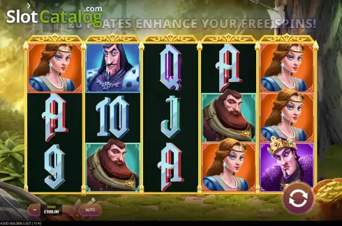 Captura de tela2. Robin Hood Golden Loot slot