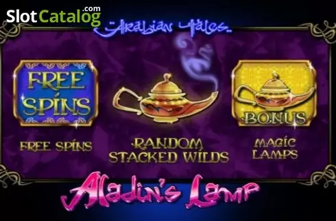 Skärmdump2. Aladin's Lamp slot