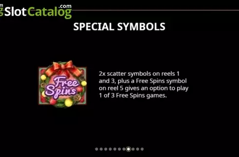 Οθόνη8. Santa's Spins (Cayetano Gaming) Κουλοχέρης 