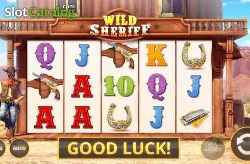 画面6. Wild Sheriff (Cayetano Gaming) (ワイルド・シェリフ) カジノスロット