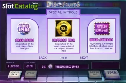 Bildschirm4. Disco Fruits (Cayetano Gaming) slot