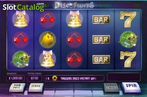 Bildschirm5. Disco Fruits (Cayetano Gaming) slot