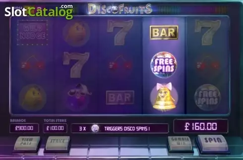 Screen7. Disco Fruits (Cayetano Gaming) slot