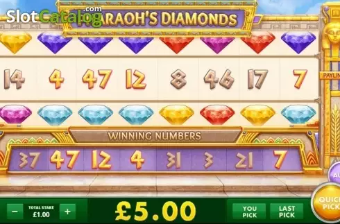 Screen6. Pharaoh's Diamonds slot