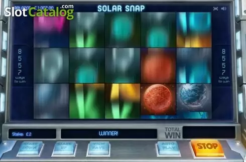 Schermo7. Solar Snap slot