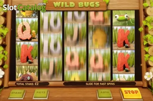 画面6. Wild Bugs カジノスロット