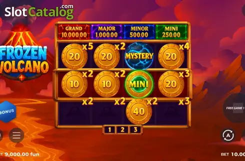 Frozen Volcano demo. Frozen Volcano slot