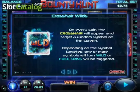 Bildschirm3. Bounty Hunt slot