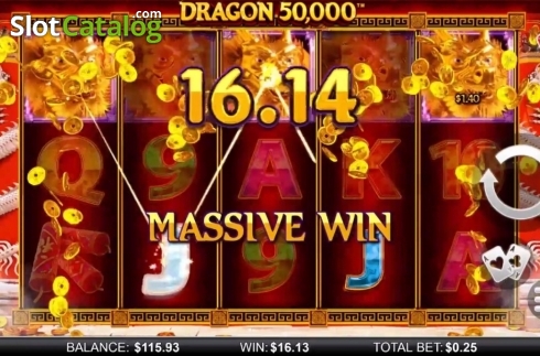 Bildschirm6. Dragon 50000 slot