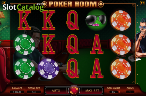 Reel Screen. Poker Room slot