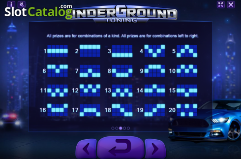 Bildschirm7. Underground Tuning slot
