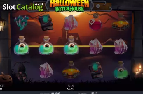 Win screen 2. Halloween: Witch House slot