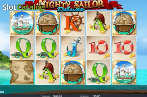 Скрин2. Mighty Sailor Deluxe слот