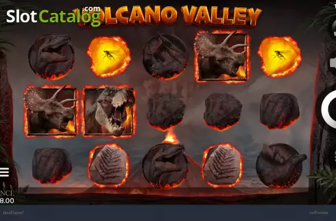 Bildschirm2. Volcano Valley slot