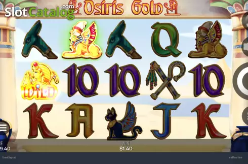 Schermo3. Osiris Gold (Chilli Games) slot