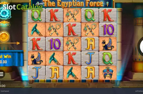 Skärmdump2. The Egyptian Force slot