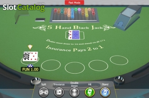 Game Screen 3. Blackjack MH (Concept Gaming) slot