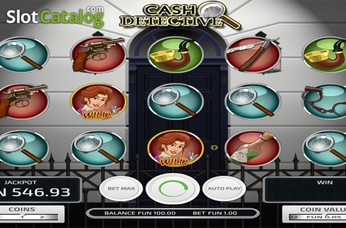 Bildschirm2. Cash Detective slot
