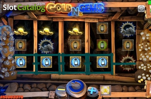 Game workflow 3. Gold and Gems slot