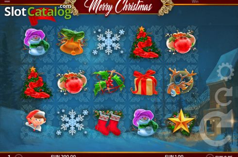Skärmdump2. Merry Christmas (Concept Gaming) slot