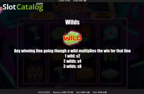 Скрин7. Vegas Party (Concept Gaming) слот