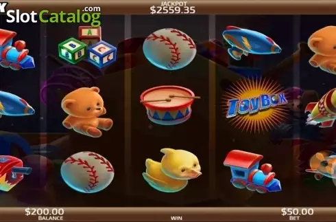 画面2. Toy Box (Concept Gaming) カジノスロット