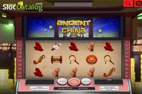 Reel screen. Ancient China ( Concept Gaming) slot