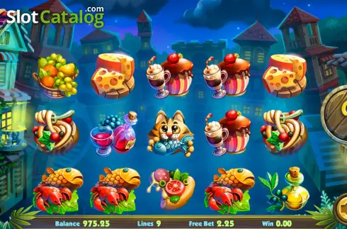 Free Spins screen 2. Giovanni's Cat slot