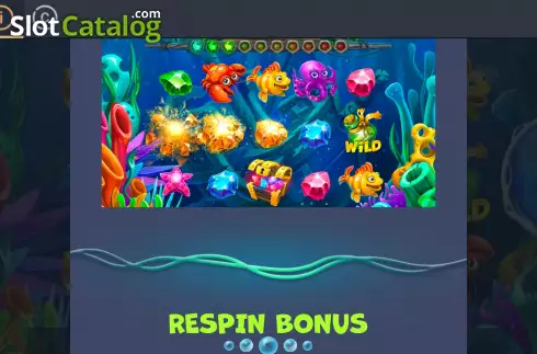 Game Features screen 2. Reef Riches slot
