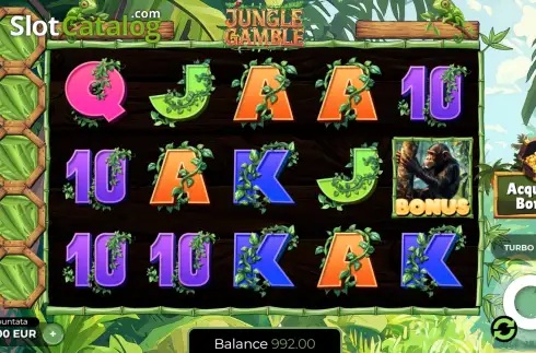 Ecran2. Jungle Gamble slot