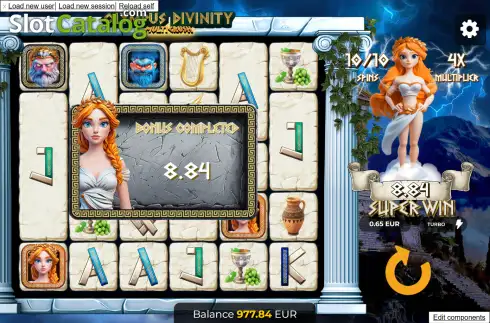 Скрін3. Olympus Divinity - Multicrush слот