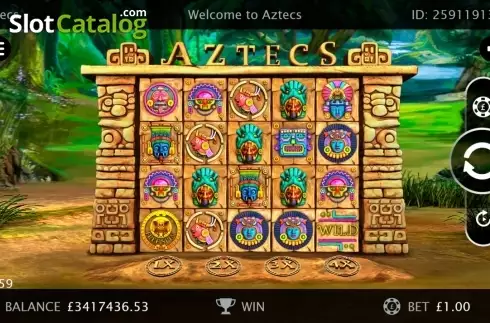 Ecran9. Aztecs slot