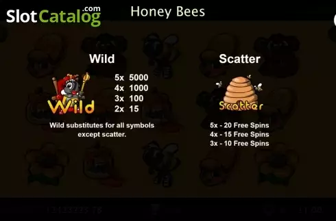 Ecran2. Honey Bees (Cozy) slot