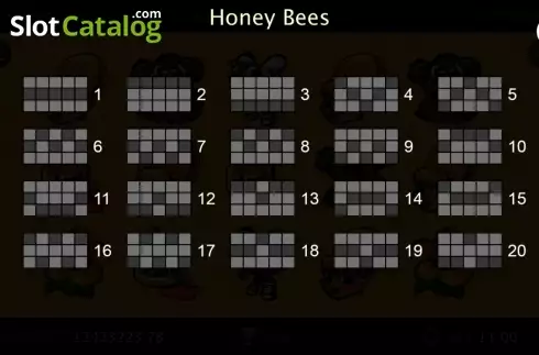 Ecran4. Honey Bees (Cozy) slot