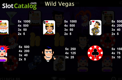 Ekran3. Wild Vegas (Cozy) yuvası