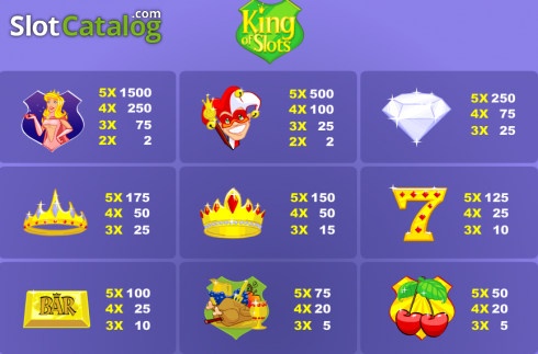 Skärmdump3. King of slots (Cozy) slot