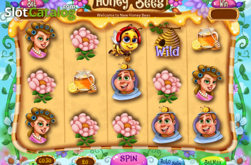 Bildschirm5. New Honey Bees slot