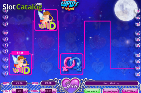 Bildschirm6. Cupid's Arrow (Cozy) slot