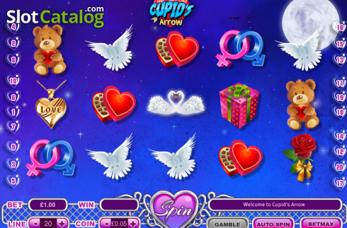 Bildschirm5. Cupid's Arrow (Cozy) slot
