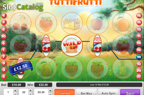 Skärmdump5. Tutti Frutti (Cozy) slot