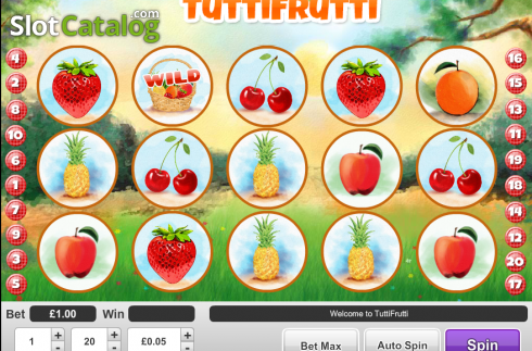 Skärmdump6. Tutti Frutti (Cozy) slot