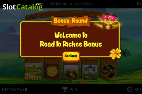 Bildschirm8. Irish Gold (Cozy) slot