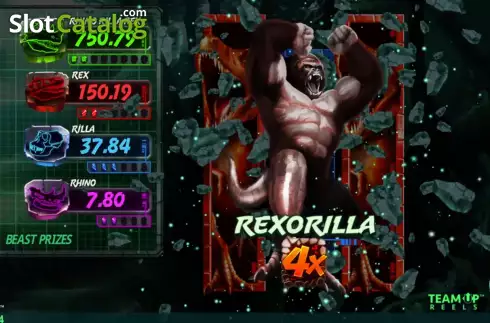 Bonus Game 1. Rhino Rilla Rex slot